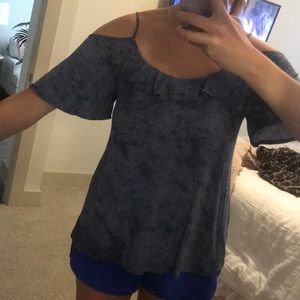 Blue summer top
